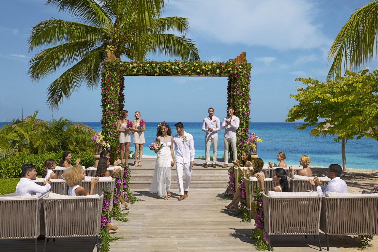Casamento no Breathless Montego Bay Resort & Spa